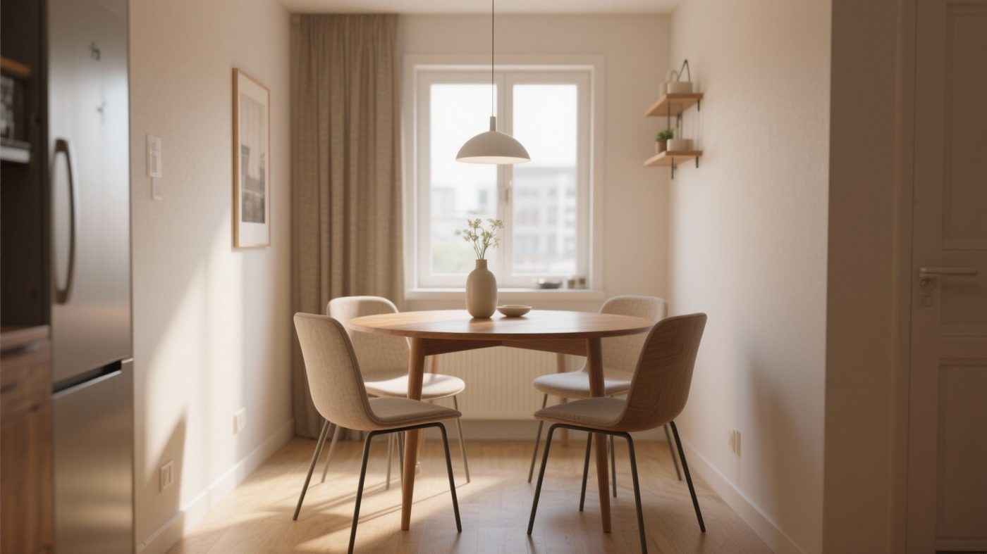 How to Choose a Dining Table for a Small Space