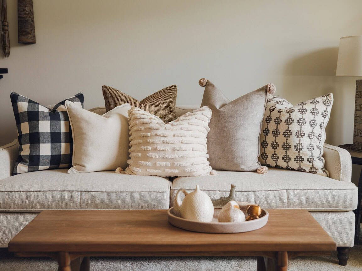 How to Mix Throw Pillows Like a Designer