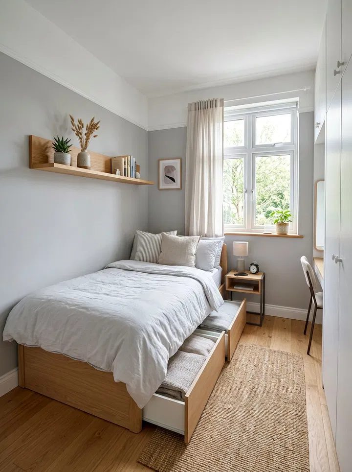 Small Bedroom Storage: 12 Ideas That Don't Look Cluttered
